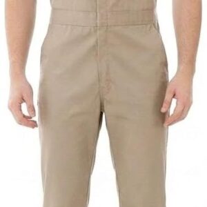 Coverall for Men Short Sleeve, Work Jumpsuit Zip Up Coverall for Mechanics