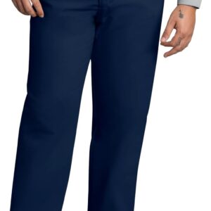 Men's Stain Resistant, Flat Front Work Pants